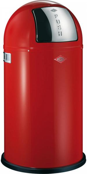 

Wesco Pushboy (50л) - мусорное ведро с заслонкой 175831-02, Красный