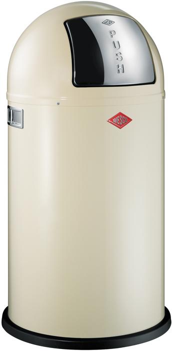 

Wesco Kickboy (40л) - мусорное ведро с заслонкой и педалью, Кремовый