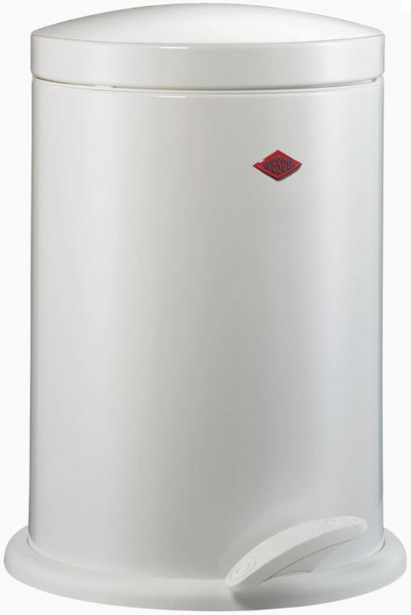 

Wesco Pedal bin 116 (13л) - мусорное ведро с педалью 116212-01, Белый