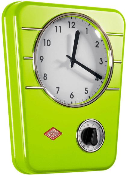 

Wesco Classic Line часы кухонные 322401-20, Зеленый