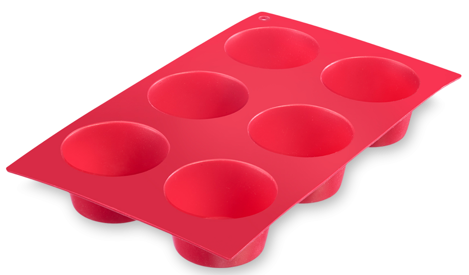 

Westmark Silicone Форма для 6-ти маффинов 30152270, Красный