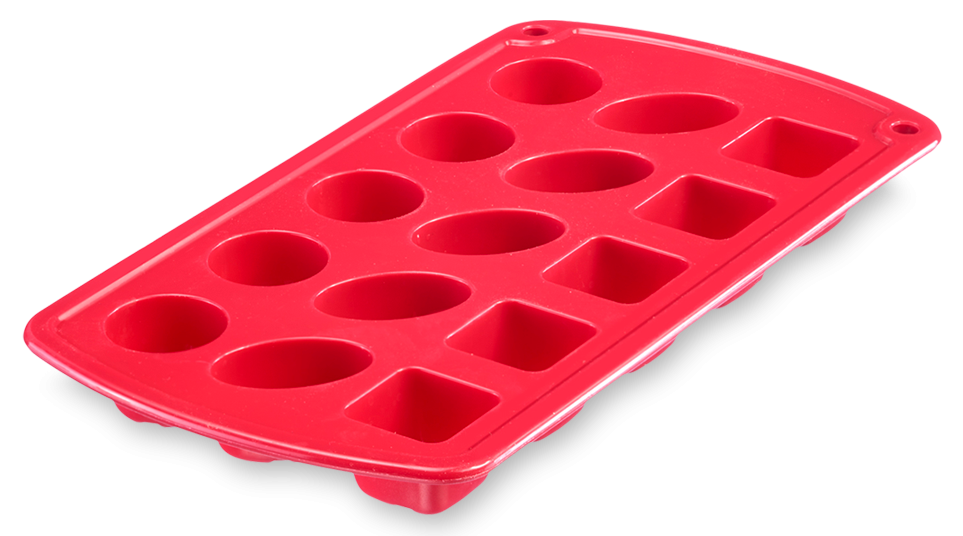 

Westmark Silicone Форма для приготовления льда и шоколада 30202260, Красный