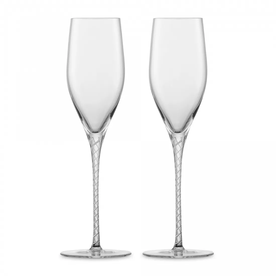ZWIESEL GLAS Набор бокалов для шампанского, ручная работа, объем 254 мл, 2 шт., серия Spirit