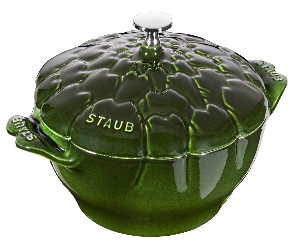 

Staub Кокот "Артишок", 22 см, зеленый базилик