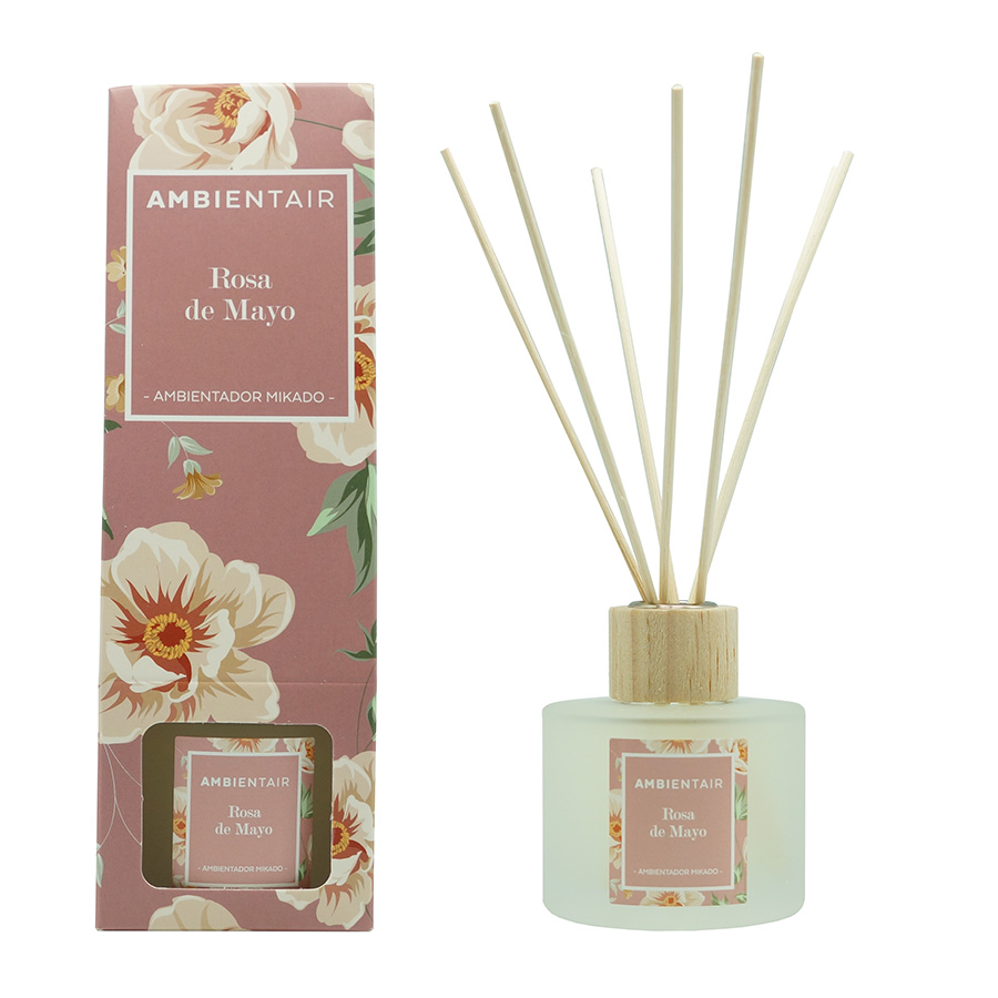

Ambientair Диффузор ароматический floral Майская роза 100 мл, Розовый