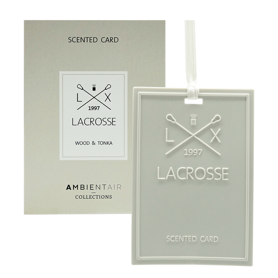 

Ambientair Карточка ароматическая lacrosse Дерево и тонка, Серый