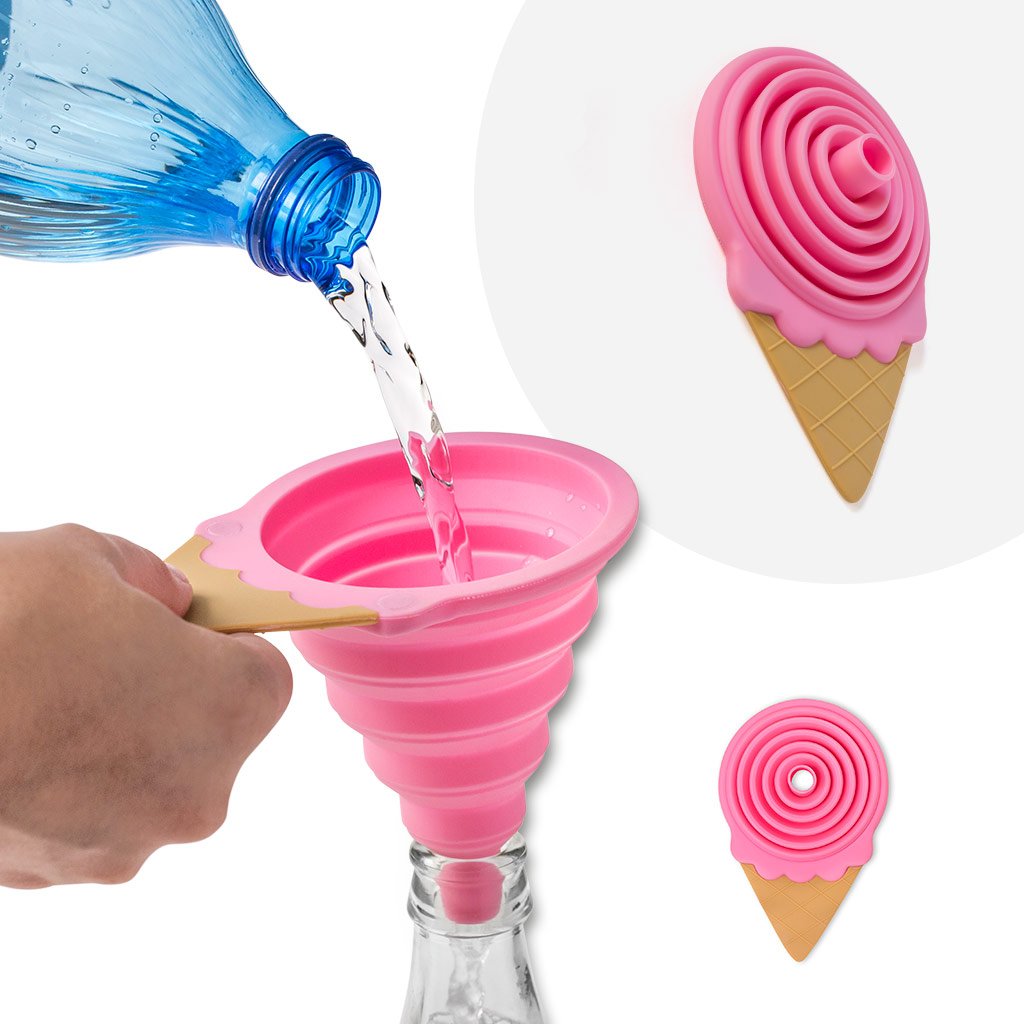 

Balvi Воронка для бутылки Gelato клубника магнитная, Розовый