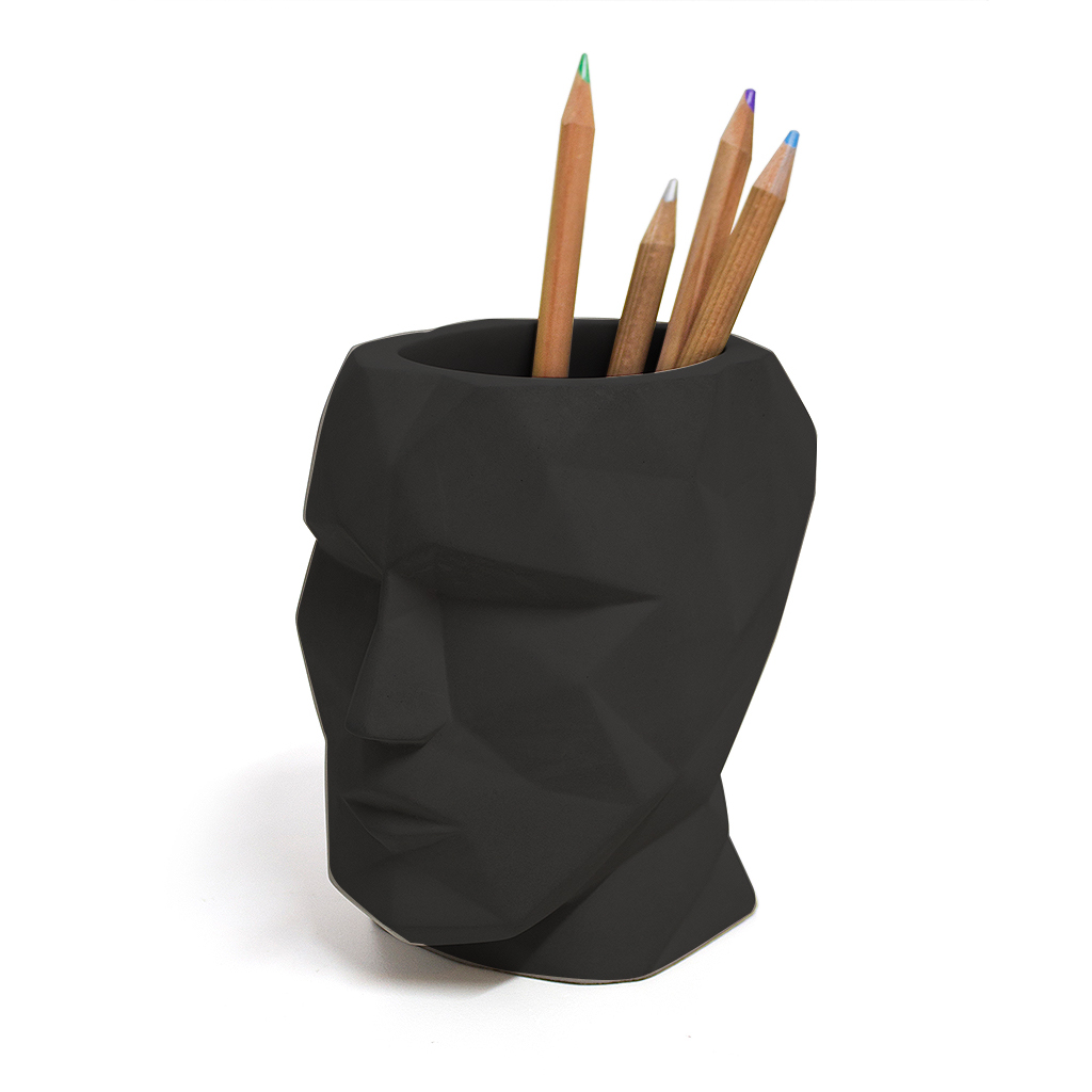 

Balvi Подставка для канцелярских принадлежностей The Head черный