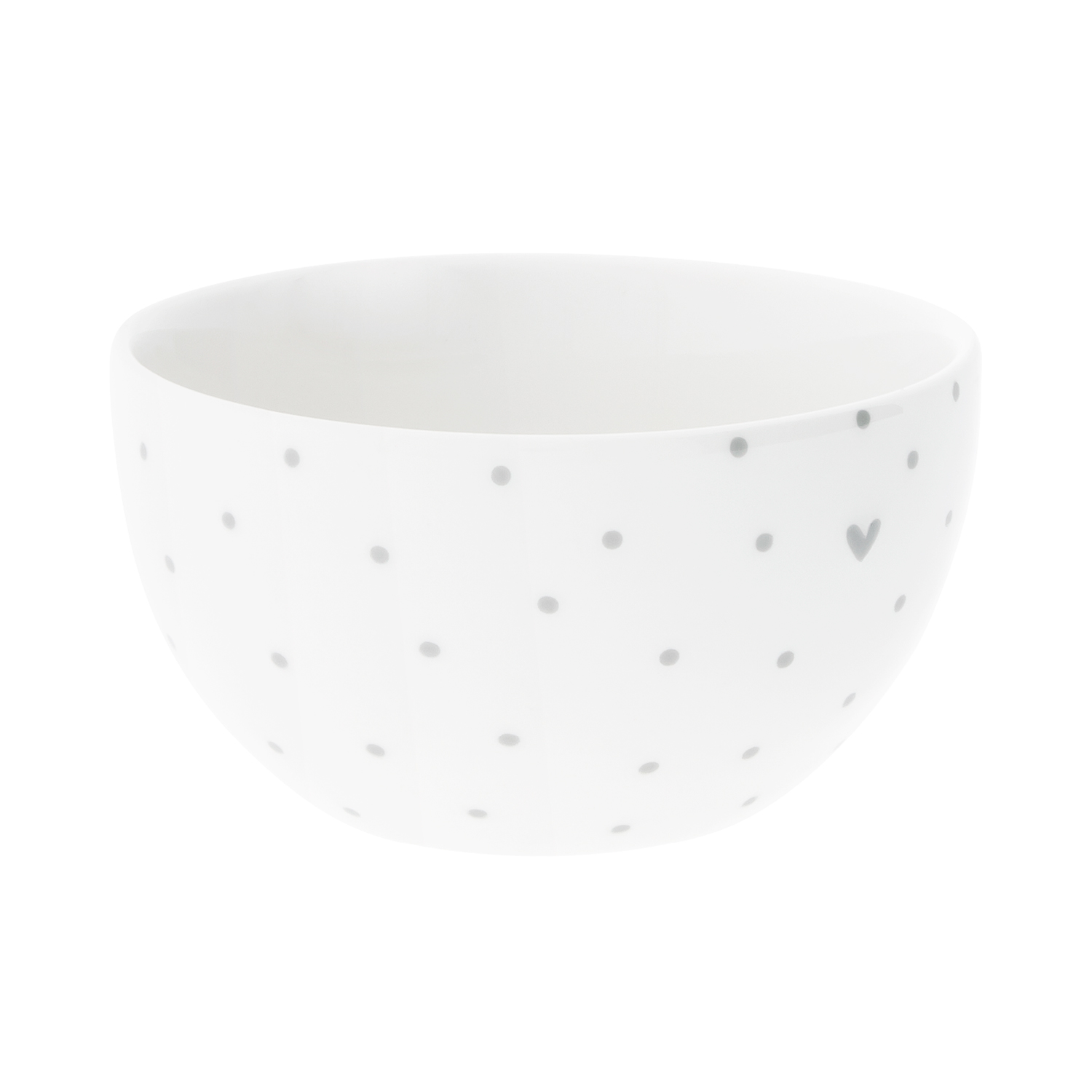 

Bastion Collections Пиала Dots Grey средний, Белый / серый