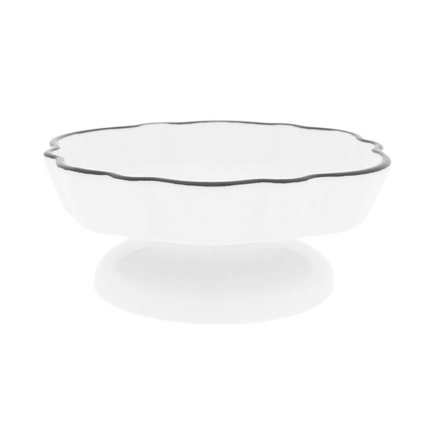 

Bastion Collections Пирожница White Black Edge, Белый / черный