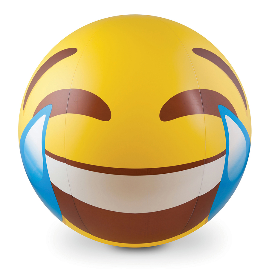 

BigMouth Мяч надувной lol tears emoji 46 см, Мультиколор