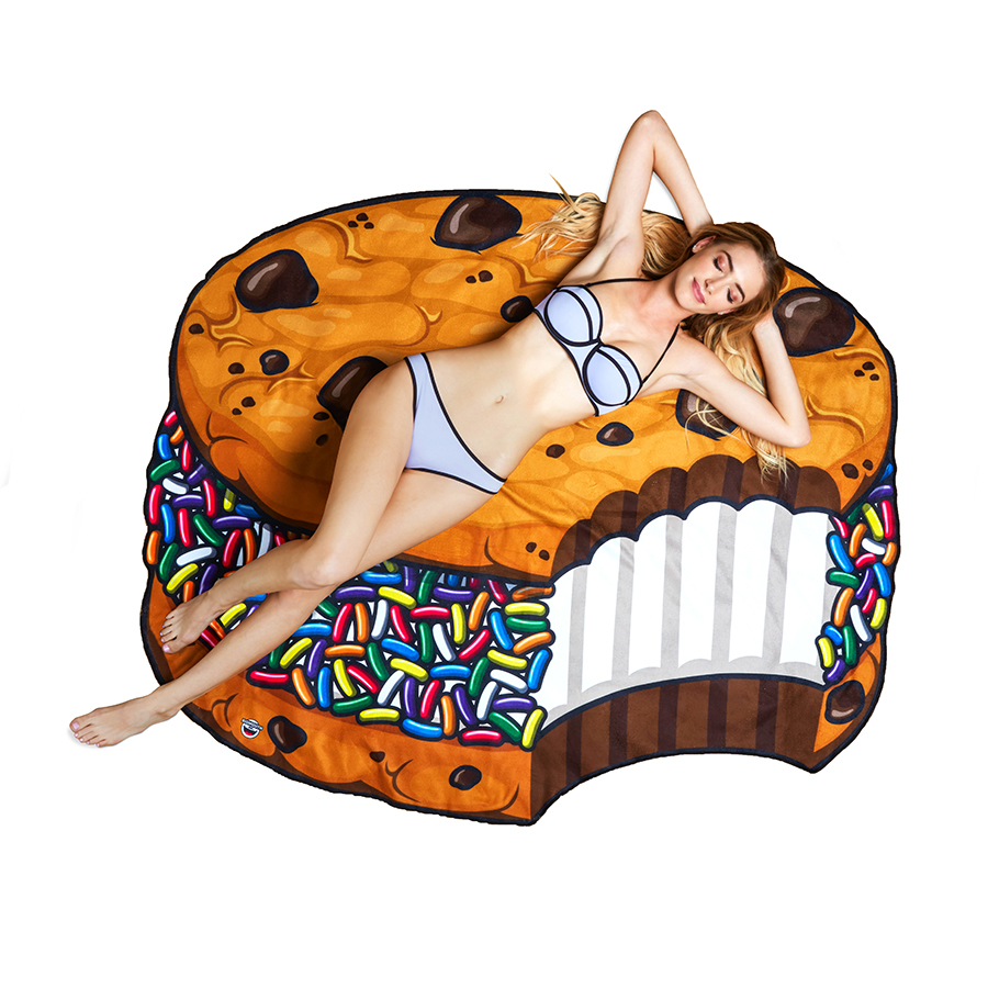 

BigMouth Покрывало пляжное ice cream sandwich, Мультиколор