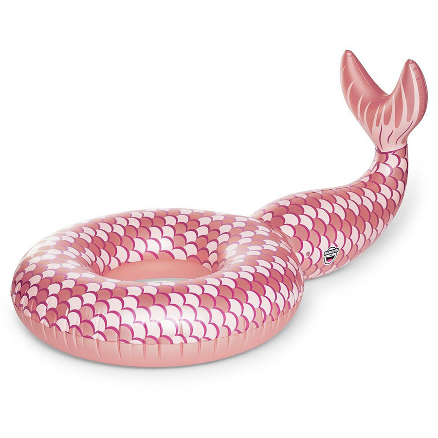 

BigMouth Круг надувной mermaid rose gold, Розовый