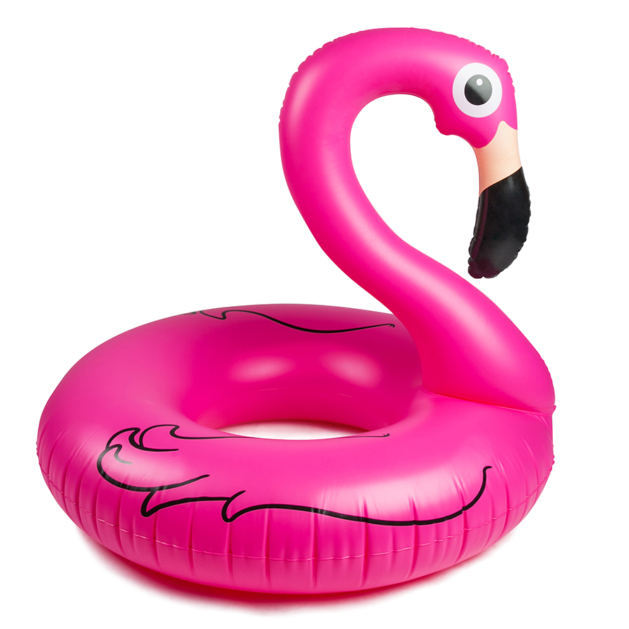

BigMouth Круг надувной pink flamingo, Розовый