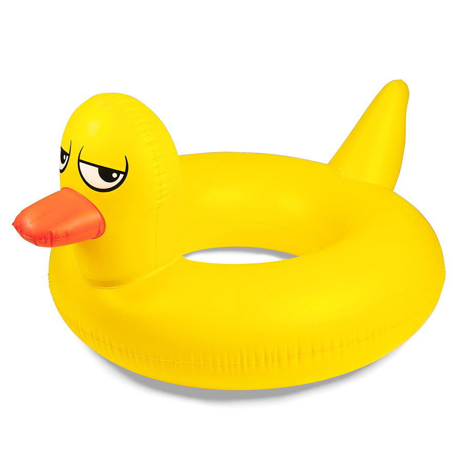 

BigMouth Круг надувной rubber ducky, Желтый