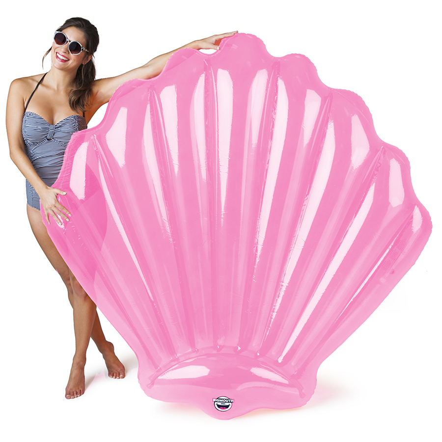 

BigMouth Матрас надувной seashell pink, Розовый