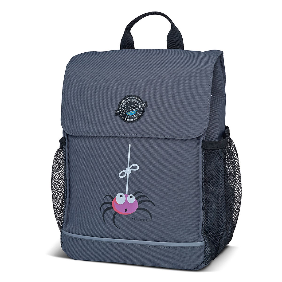 

Carl Oscar Рюкзак детский Pack n' Snack™ Spider серый