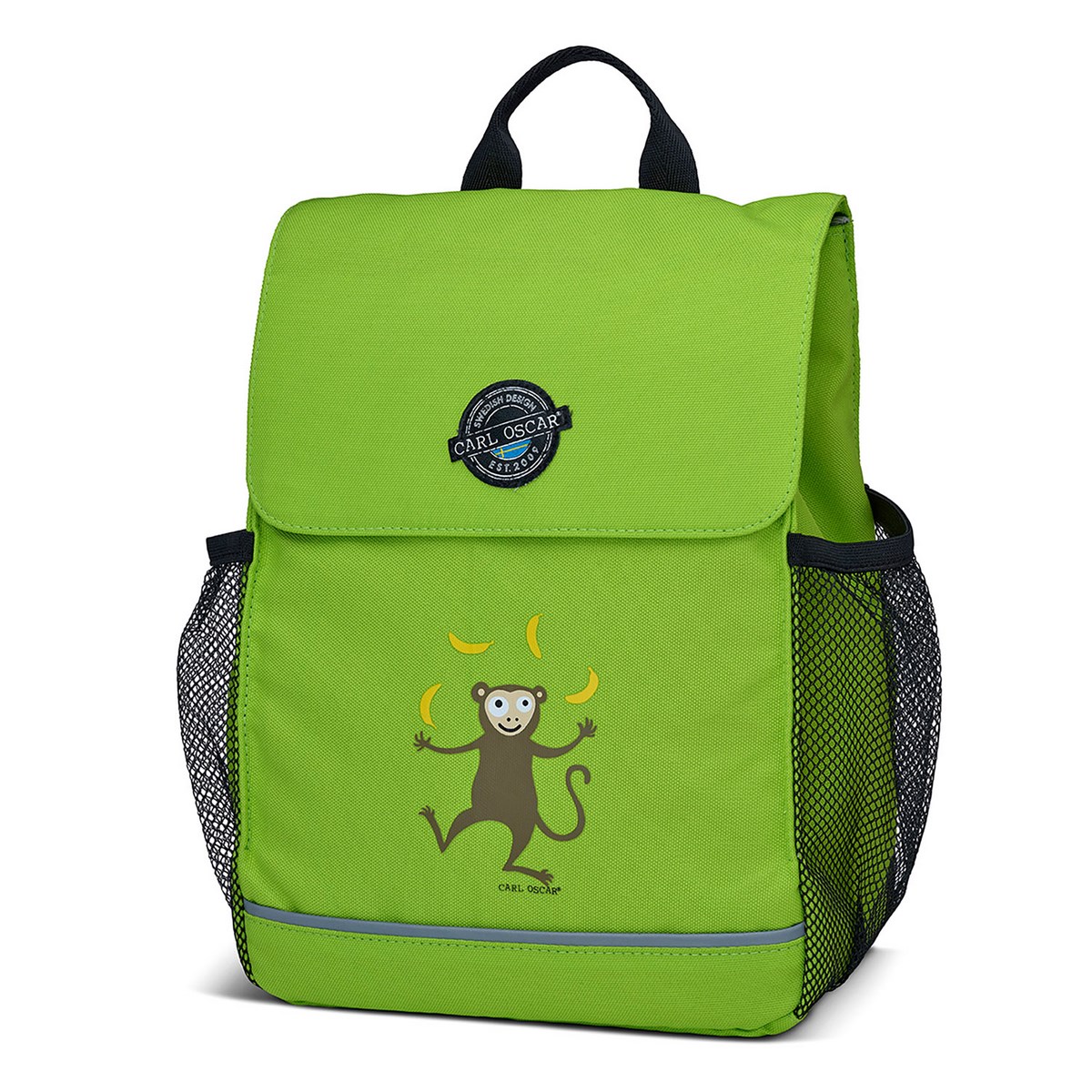 

Carl Oscar Рюкзак детский Pack n' Snack™ Monkey лайм, Зеленый
