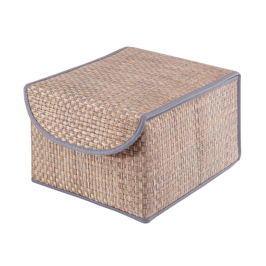 

Casy Home Коробка для хранения с крышкой синяя bo-011, Синий