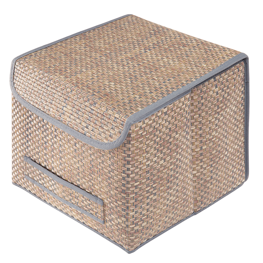 

Casy Home Коробка для хранения с крышкой, 30х30х24 см, синяя
