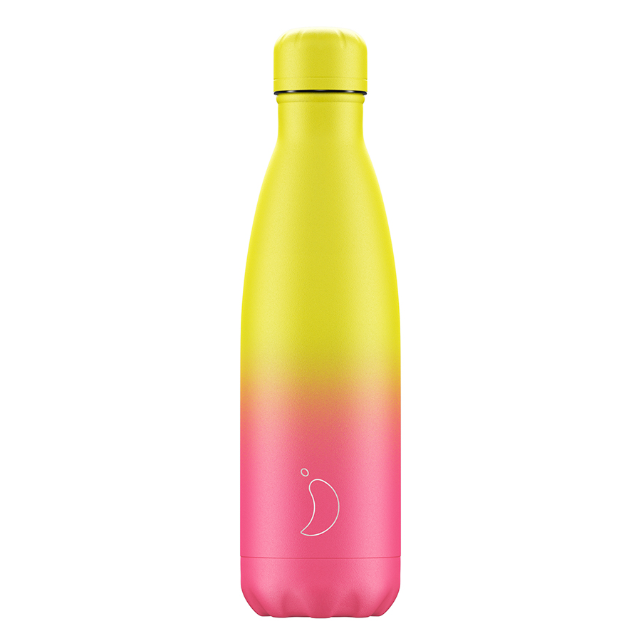 

Chilly's Bottles Термос gradient 500 мл neon, Розовый/желтый