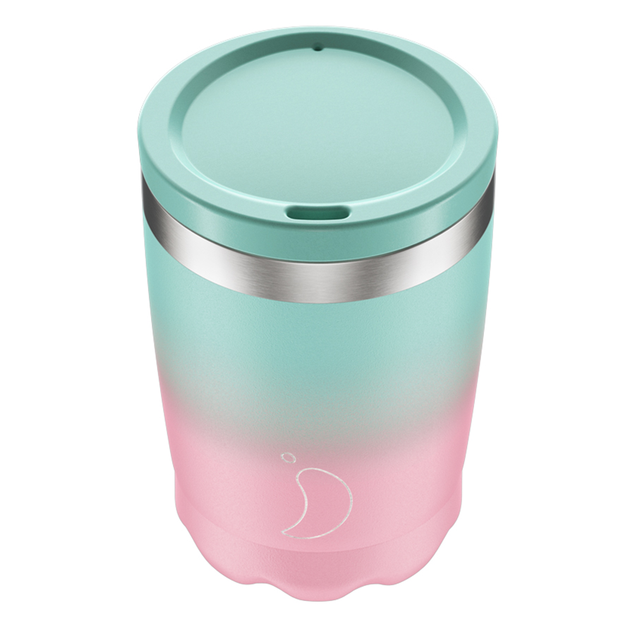 

Chilly's Bottles Термокружка coffee cup 340 мл gradient pastel, Разноцветный