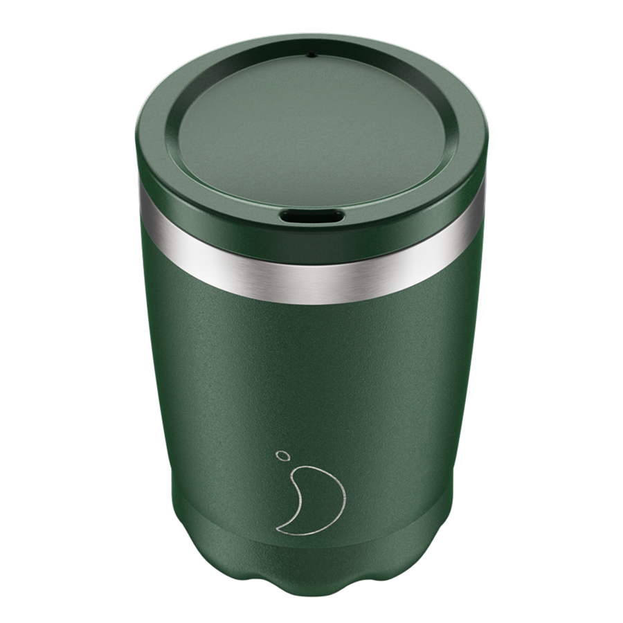 

Chilly's Bottles Термокружка coffee cup 340 мл matte green, Зеленый