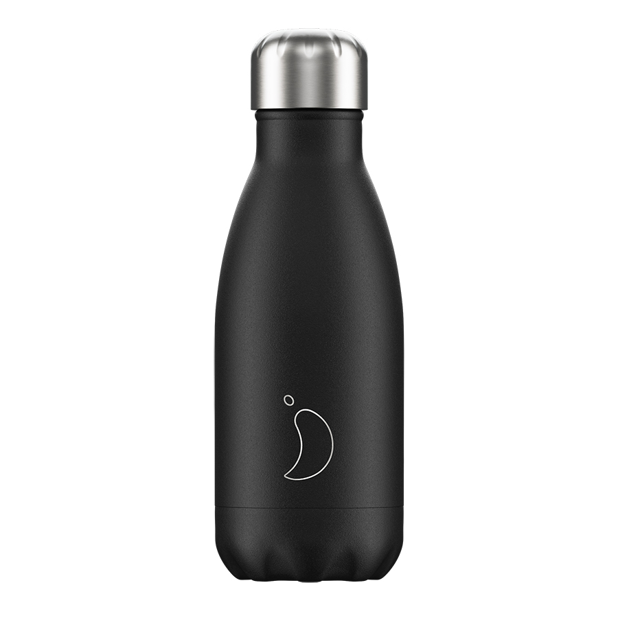 

Chilly's Bottles Термос monochrome 260 мл black, Черный