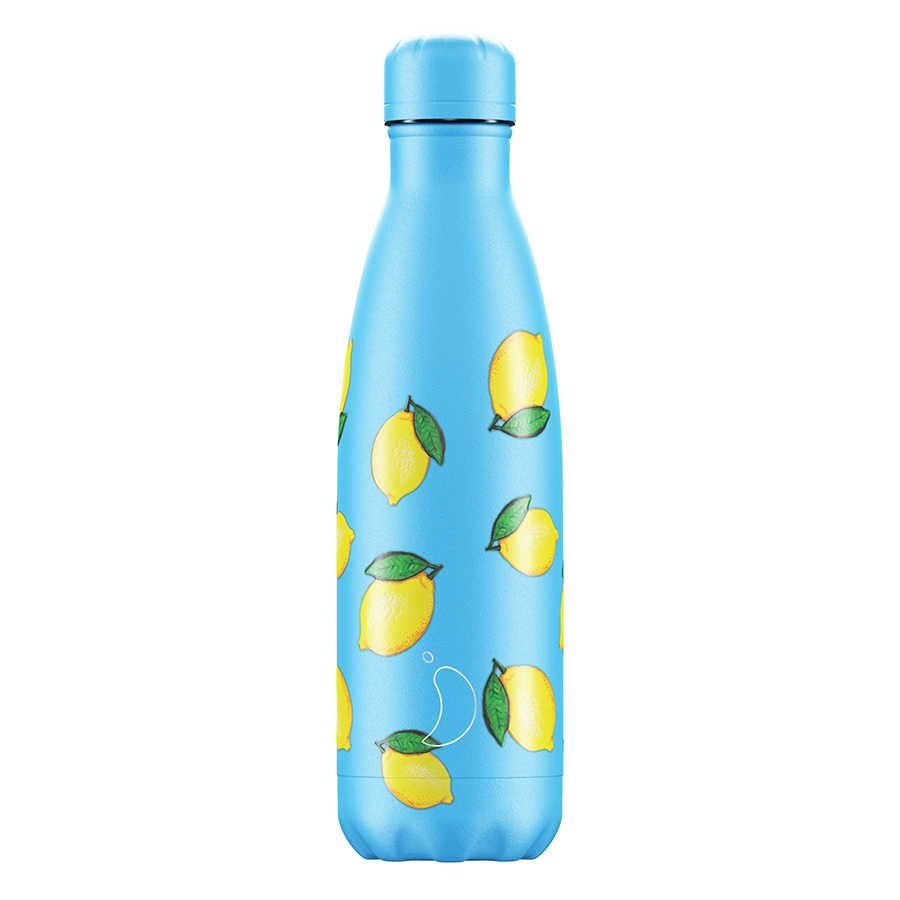 

Chilly's Bottles Термос new icon 500 мл lemon, Голубой