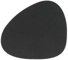 LIND DNA NUPO black подстаканник фигурный 11x13 см, толщина 1,6 мм
