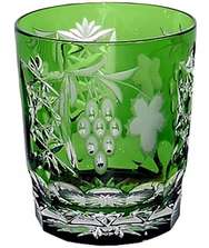 Ajka Crystal Grape Emerald стакан низкий 390 мл