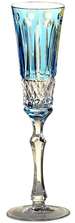 Ajka Crystal St. Louis Light blue фужер для шампанского 120 мл