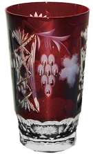 Ajka Crystal Grape Dark ruby стакан высокий 390 мл