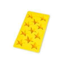 Lekue Форма  для льда "Звёзды"  (цвет :желтый)     0851400A02C150