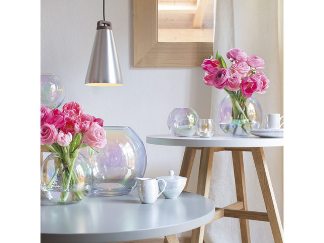 LSA Ваза круглая Pearl 16 см