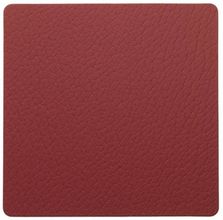 LIND DNA BULL red подстаканник квадратный 10x10 см, толщина 2мм