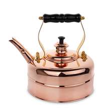 Richmond чайник для плиты (индукция) эдвардианской ручной работы, медь, объем 1,7 л, серия Heritage
