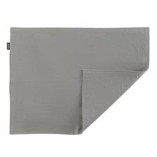 Tkano Салфетка двухсторонняя под приборы из умягченного льна серого цвета essential, 35х45 см