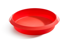 Lekue, Форма для пирога круглая силиконовая 26 см, красная