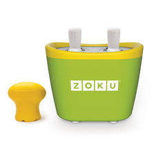 Zoku Набор для приготовления мороженого Duo Quick Pop Maker зеленый