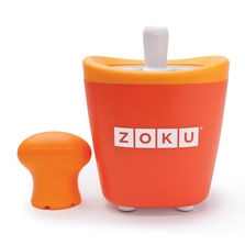 Zoku Набор для приготовления мороженого Single Quick Pop Maker оранжевый
