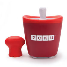 Zoku Набор для приготовления мороженого Single Quick Pop Maker красный