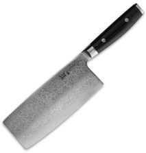 YAXELL RAN Нож кухонный «китайский шеф» 18 см, (69 слоев) дамасская сталь