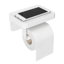 Umbra Держатель для туалетной бумаги с полочкой flex белый