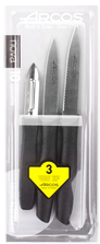 ARCOS Nova Набор ножей (3 шт.) для чистки и нарезки овощей 189700