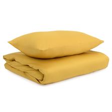 Tkano Комплект детского постельного белья из сатина горчичного цвета из коллекции essential, 110х140 см