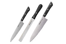 Samura SHR-0230B/K Набор ножей 3 в 1 "Samura HARAKIRI" 23, 57, 85, корроз.-стойкая сталь, ABS пластик