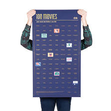 Doiy Постер «100 фильмов, которые нужно посмотреть прежде чем умереть»