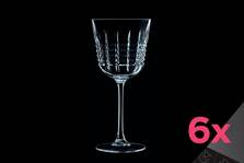 Cristal d'Arques Набор  из 6-ти бокалов для вина 250 мл RENDEZ-VOUS     (2) (64)     Q4341