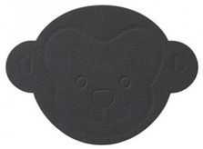 LIND DNA NUPO anthracite подстаканник ОБЕЗЬЯНКА диаметр 12 см, толщина 1,6 мм